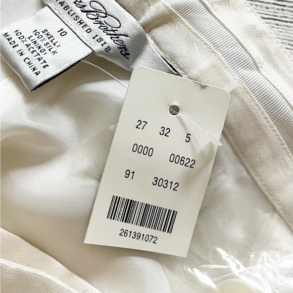 Brooks Brothers silk trousers sz 10 nwt - Picture 6 of 10